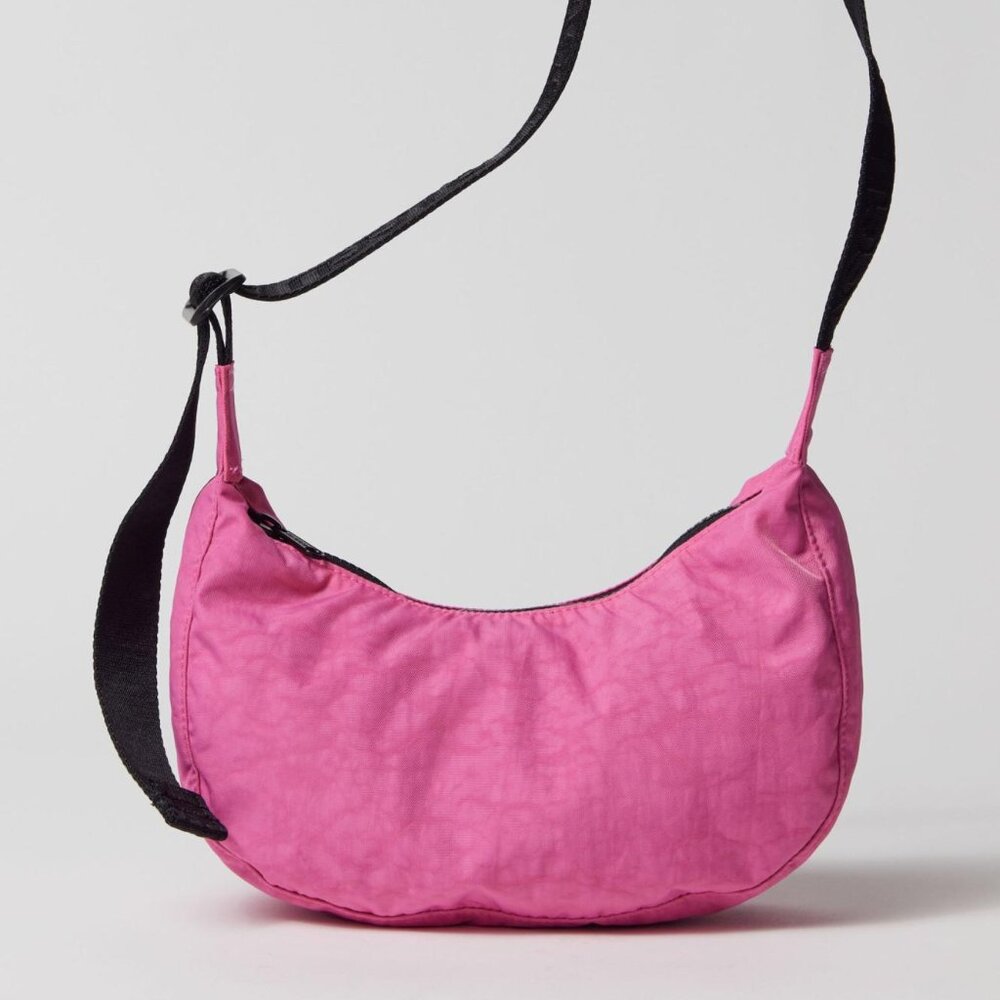 NWT Baggu Small Crescent Bag - Azalea Pink